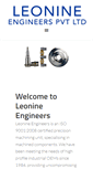 Mobile Screenshot of leonine.co.in